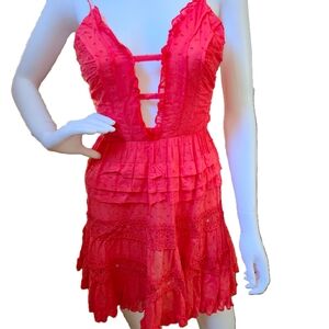 Selfie Leslie Scarlet Dress